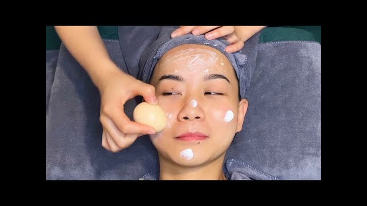 ASMR 달걀피부관리 Egg Skin Care