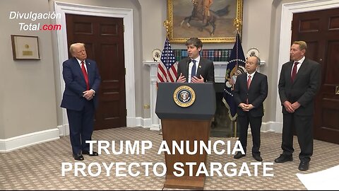 22-ENE-2025 Trump Anuncia Proyecto Stargate