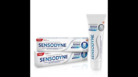 Sensodyne Repair and Protect Whitening Toothpaste Review