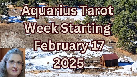 Aquarius ~ Trying to End Isolation ~ Feb 17 thru 23, 2025 ~ Mystic Amista Weekly Tarot Forecast