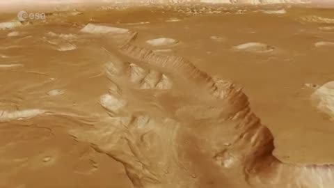 🪐 Stunning 4K Flyover of Mars’ Xanthe Terra Highlands | ESA Mars Express Data Visualization