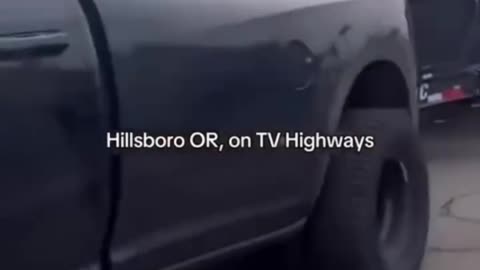 In Hillsboro, Oregon, DHS agents are detaining an illegal alien when Loudmouth Lupe