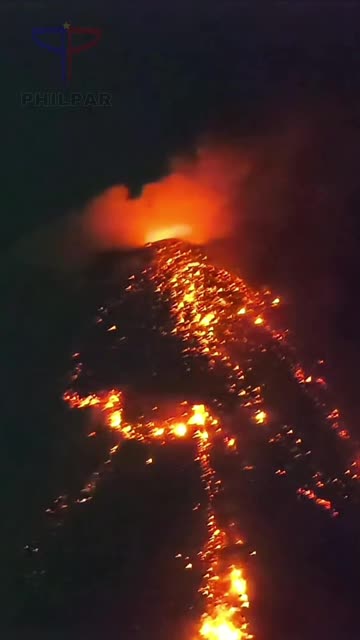 Mayon Volcano Crater
