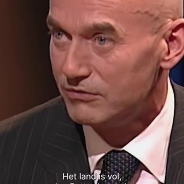 HET ECHTE PROBLEEM IN ONZE SAMENLEVING WERD REEDS BENOEMD DOOR WIJLEN POLITICUS PIM FORTUYN, (R.I.P.)
