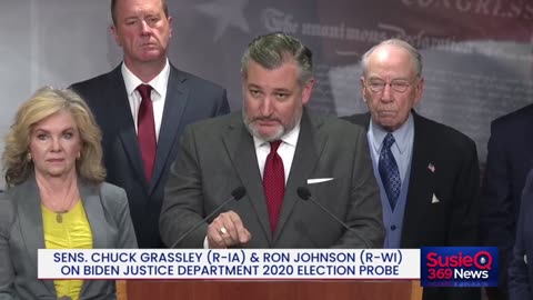 Sens. Chuck Grassley, Ron Johnson, On Biden Justice Department 2020 Election Probe