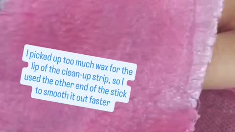 Underarm Waxing with Sexy Smooth Tickled Pink Hard Wax by @1faye