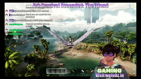 Wefobz Gaming: Ark Survival Ascended, Explore the Island in Single Player Mode!