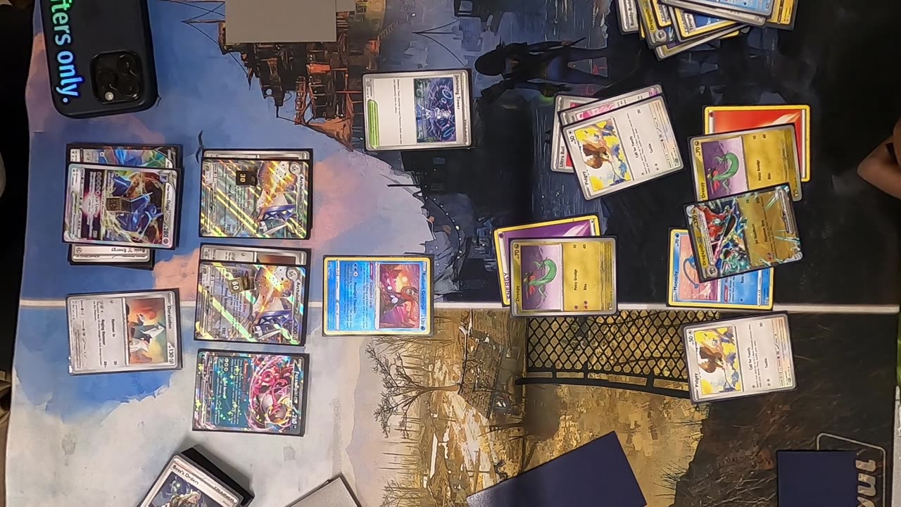 Dragapult ex vs Origin Forme Dialga VStar at @AndyseousOdyssey | Pokemon TCG