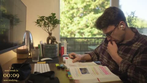 2-HOUR | Study With Me | No music, Deep work, No break