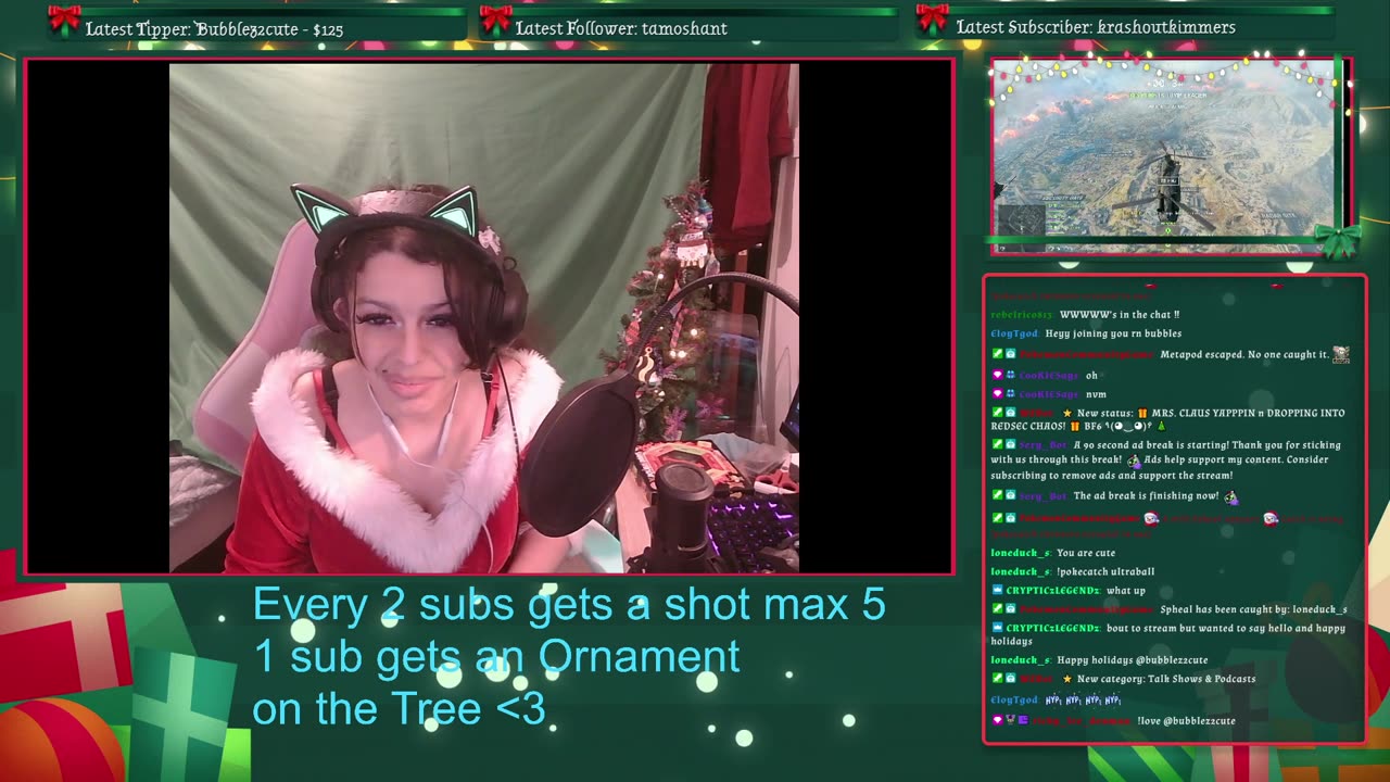 🎁 MRS. CLAUS DROPPING INTO REDSEC CHAOS! 🎁 BF6 ٩(◕‿◕)۶ 🎄