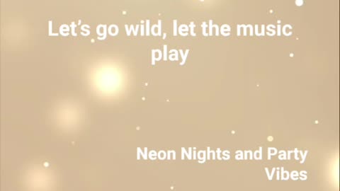 RYTHMIX – Neon Nights Party Vibes | lyrics 💓🔥🎶