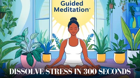 Guided Meditation: Dissolve Stress in 300 Seconds