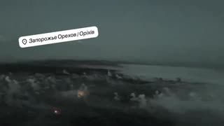 MRLS Rounds raining at Orekhov, Zap. Front...