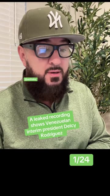 Leaked: Venezuelan leader claims she was given 15 minutes to comply