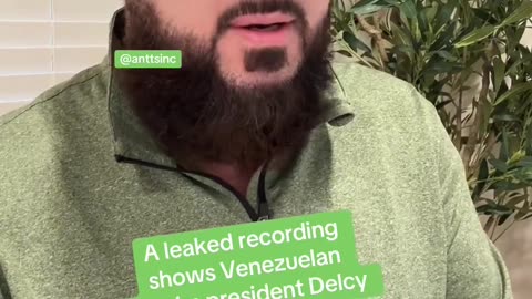 Leaked: Venezuelan leader claims she was given 15 minutes to comply