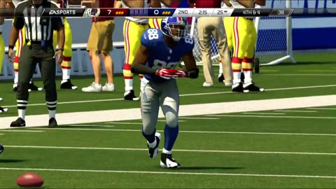 MADDEN 25 , Franchise Season 1 WK 17, 1970s REDSKINS VS GIANTS