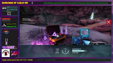 Destiny 2: 10/9/25 - Power 531 0/8 and Rising! How many toda. . . . Is that Papaya I hear?