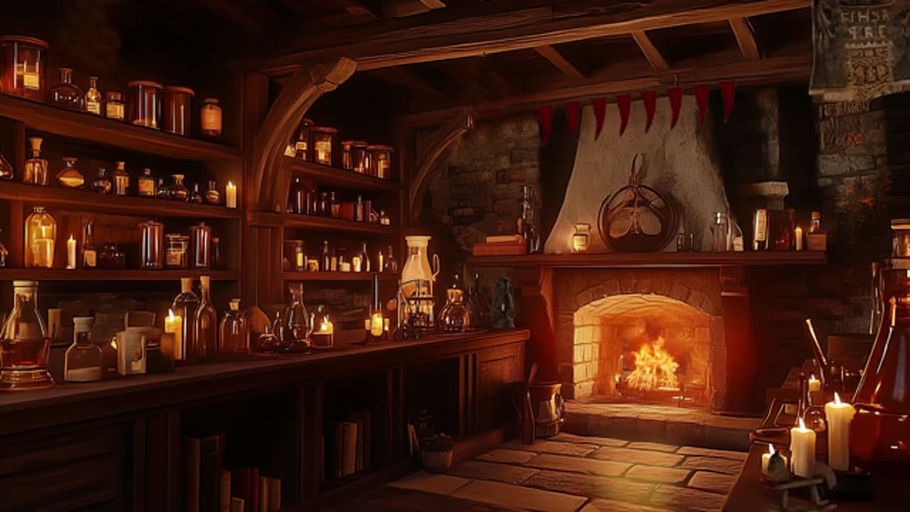 Tavern Ambience and Celtic Fantasy Music for Relaxation