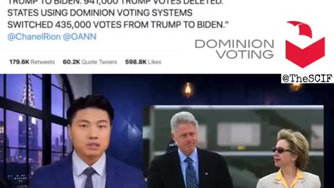 Dominion has extensive ties to the Democrat Party...