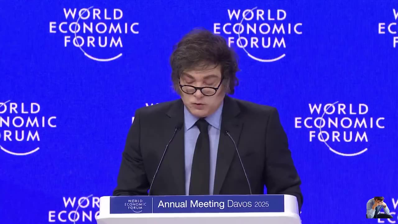 🔥 Traduction audio (IA) de la conférence de Javier Milei lors du World Economic Forum 2025 à Davos.