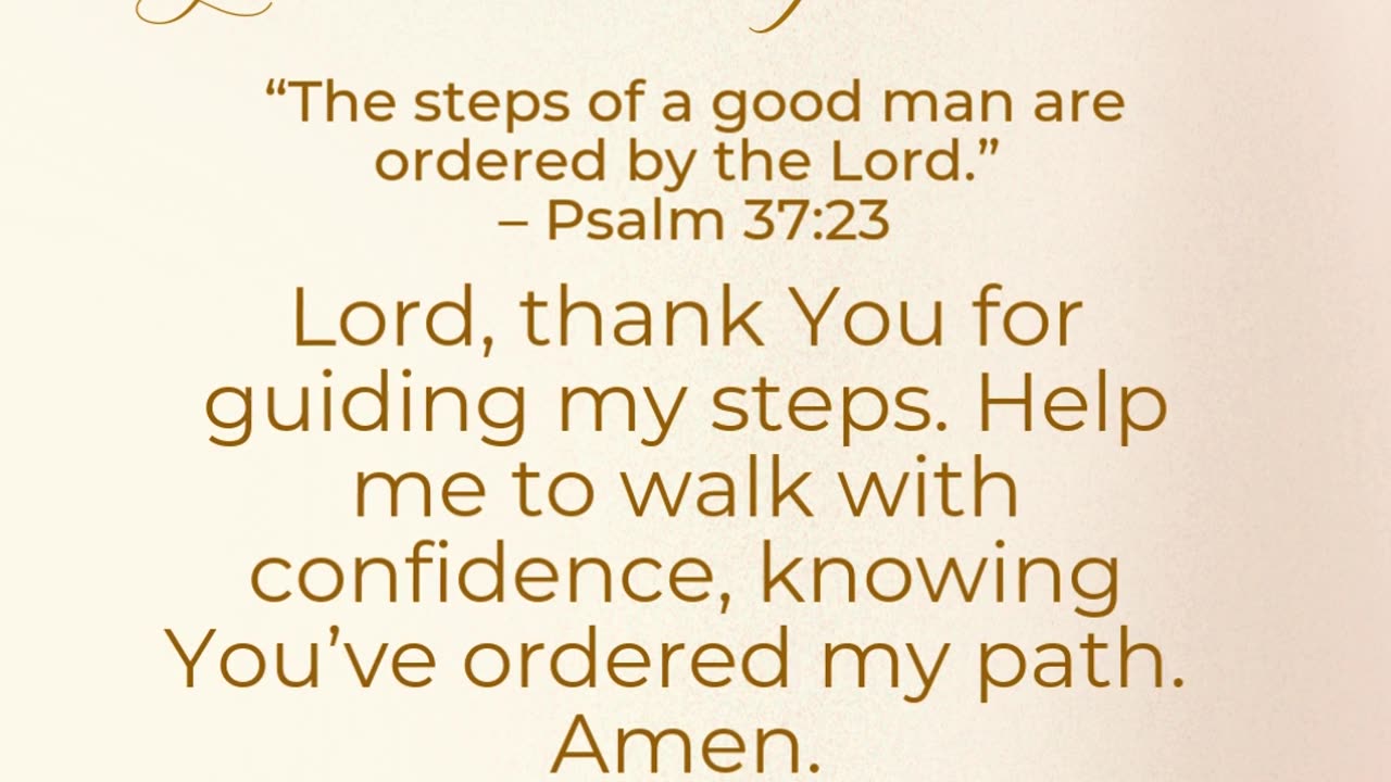 This was meant for you. Trust His direction.