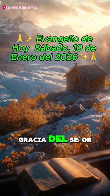Evangelio de Hoy Sábado, 10 de Enero del 2026 Lc 4,14 22a