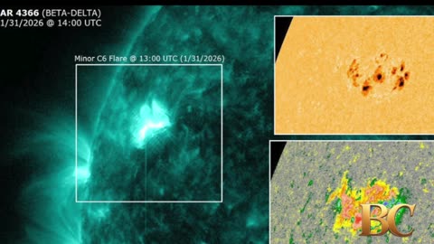 Sun unleashes extraordinary solar flare barrage as new volatile sunspot turns toward Earth