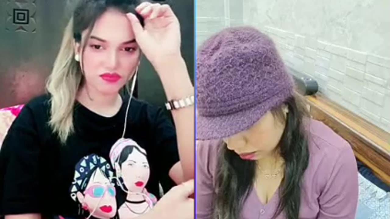 Saudi Arabia beautiful girls mone vs Qatar Queen aliza live