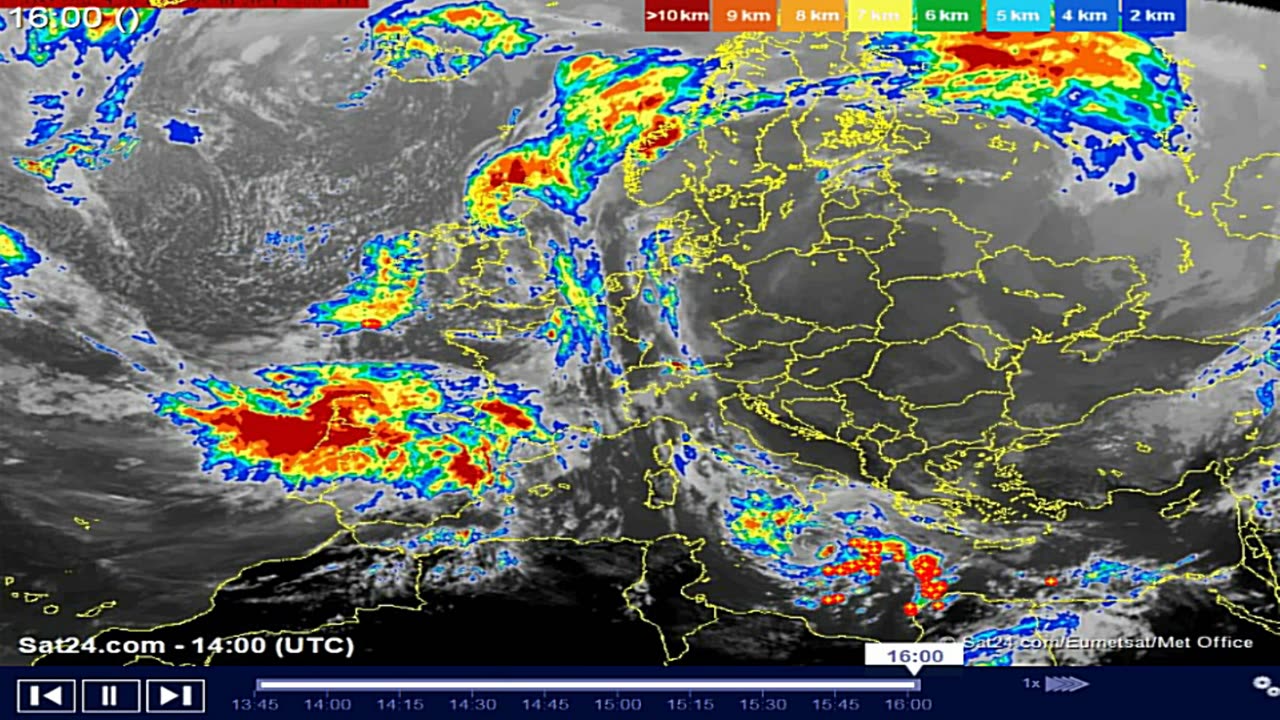 Miran Rubin - EU - Sat24 - KM lightning - 29.10.2021.