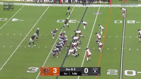 US Sports Football Feat. Chicago Bears vs Las Vegas Raiders Game Highlights 