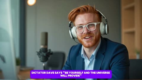 Dictator Dave Says - Be Yourself