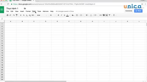 Bài 1: Giới thiệu Google Sheets