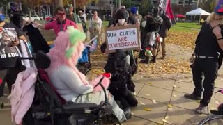 Furries in Portland have arrived at the “Degenerates Against Fascism” protest