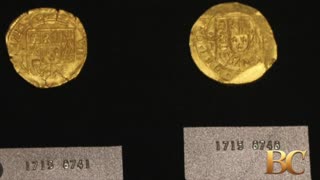 $1M worth of gold, silver coins recovered from 1715 Spanish shipwreck