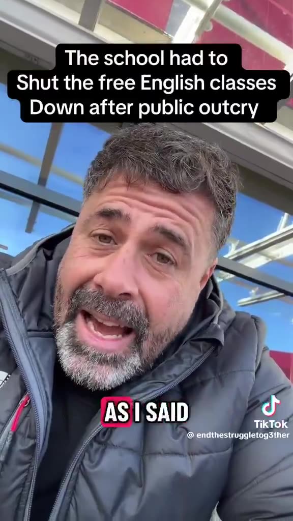 The primary School in Scotland that was allowing free English lessons to Illegal Immigrants...