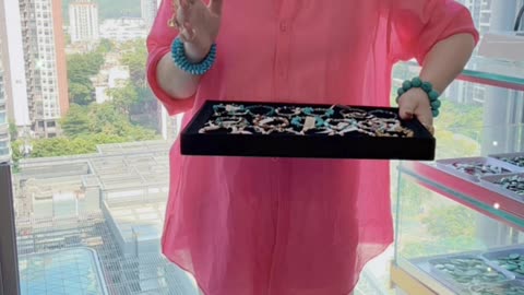 20251016-02 Natural original Turquoise with unique time marks