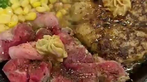 Sizzling Japanese Hamburg Steak & Eggs 🍳🔥 | Pepper Lunch Tokyo Japan 🇯🇵