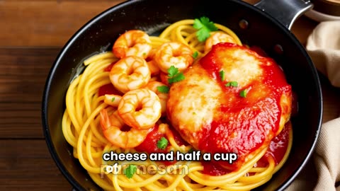 Comfort Feast Trio 🍤🍗🌮 Shrimp Pasta • Chicken Parmesan • Beef Tacos | FlavorVille