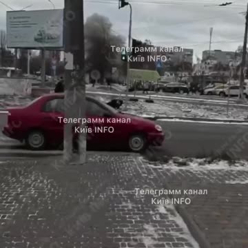 Direct hit by "Shahed" at a public transport stop in Bila Tserkva, Kyiv region.