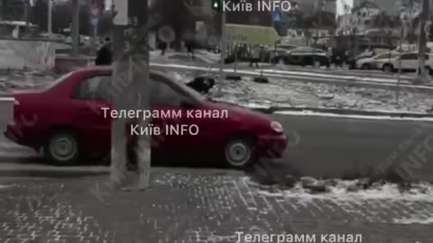 Direct hit by "Shahed" at a public transport stop in Bila Tserkva, Kyiv region.