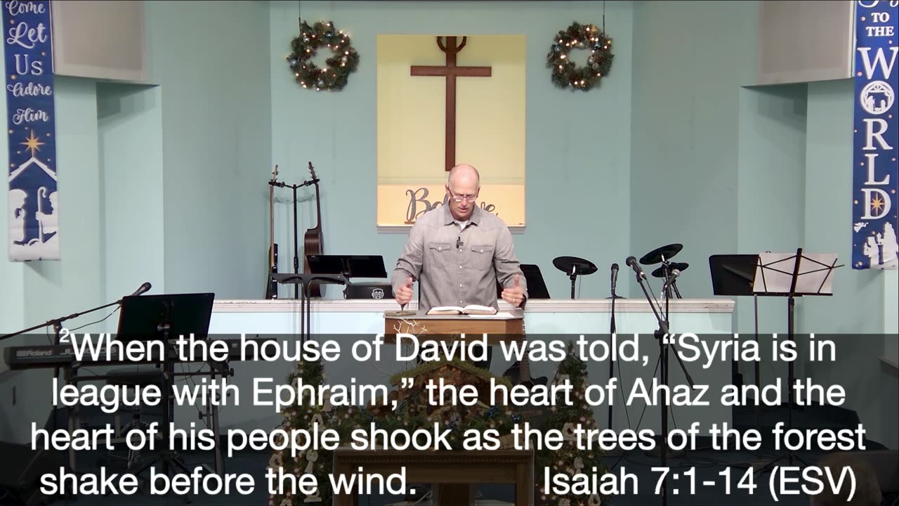 Promises Delivered- Isaiah 7:1-14