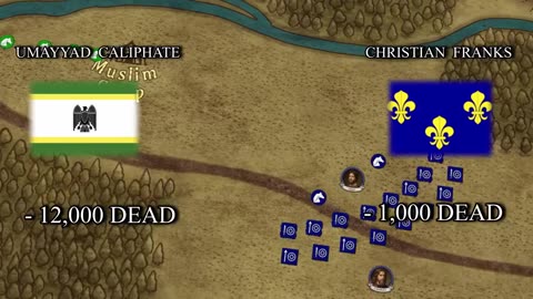 Canaanite Invaders Stopped by Charles Martel