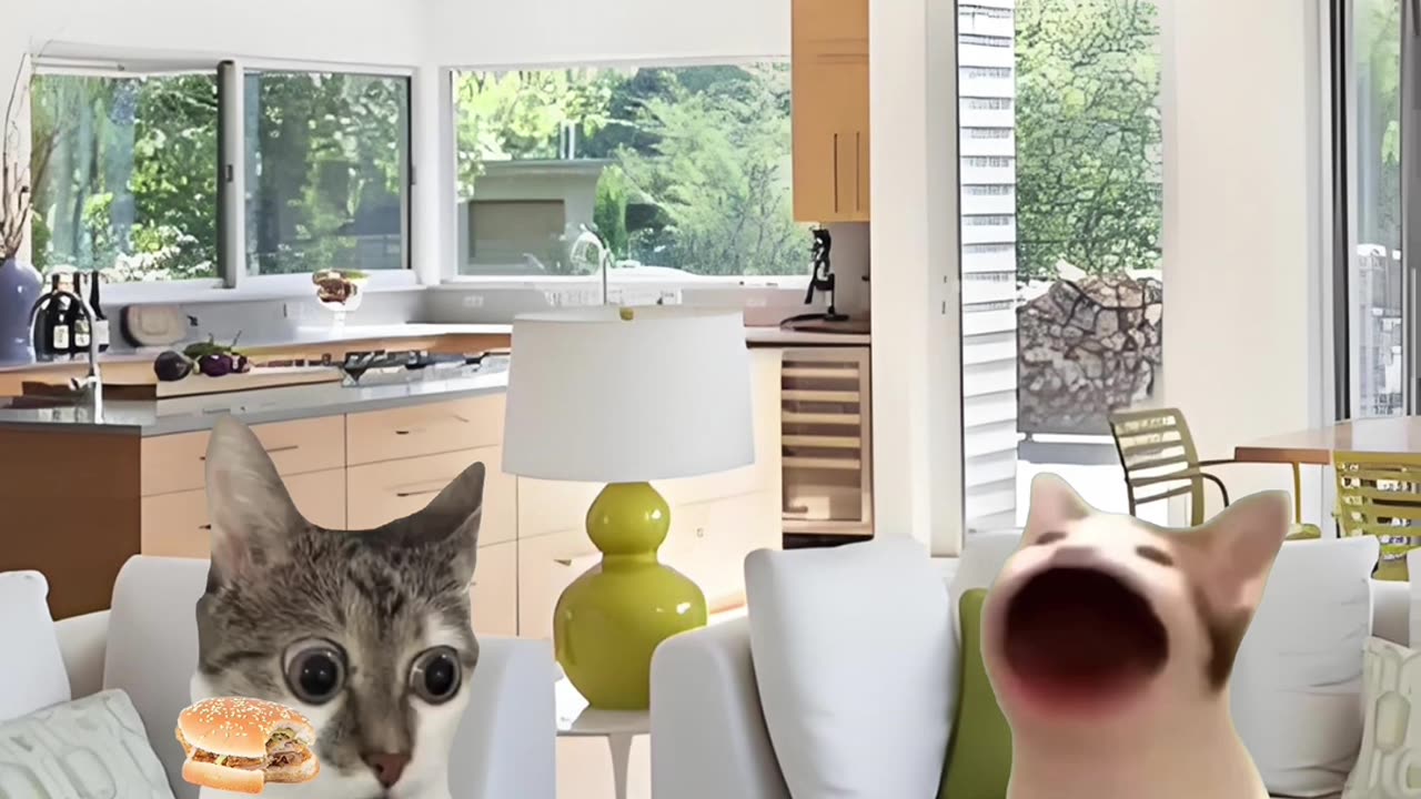 Funny cat memes trending 🤣👌
