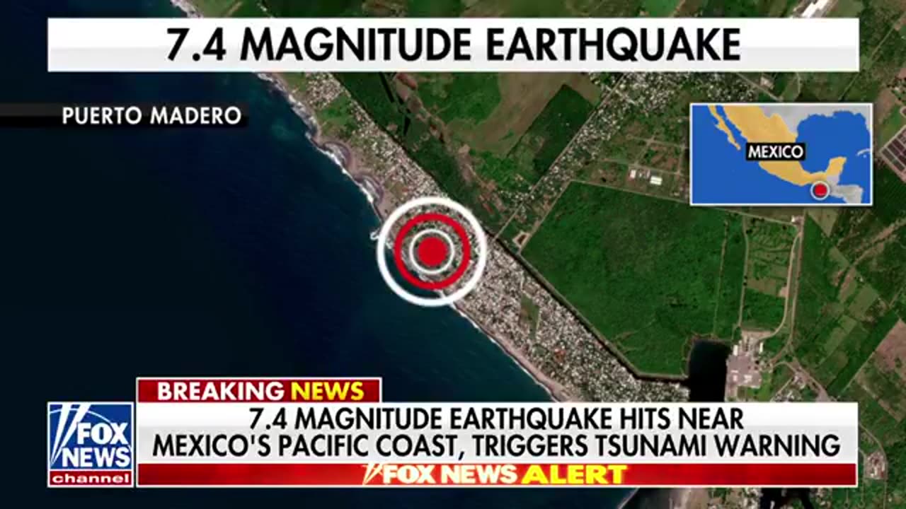July 17, 2026 - A major earthquake of magnitude 7.4 strikes Mexico!