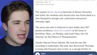 Brown University Shooter Suspect Found Dead