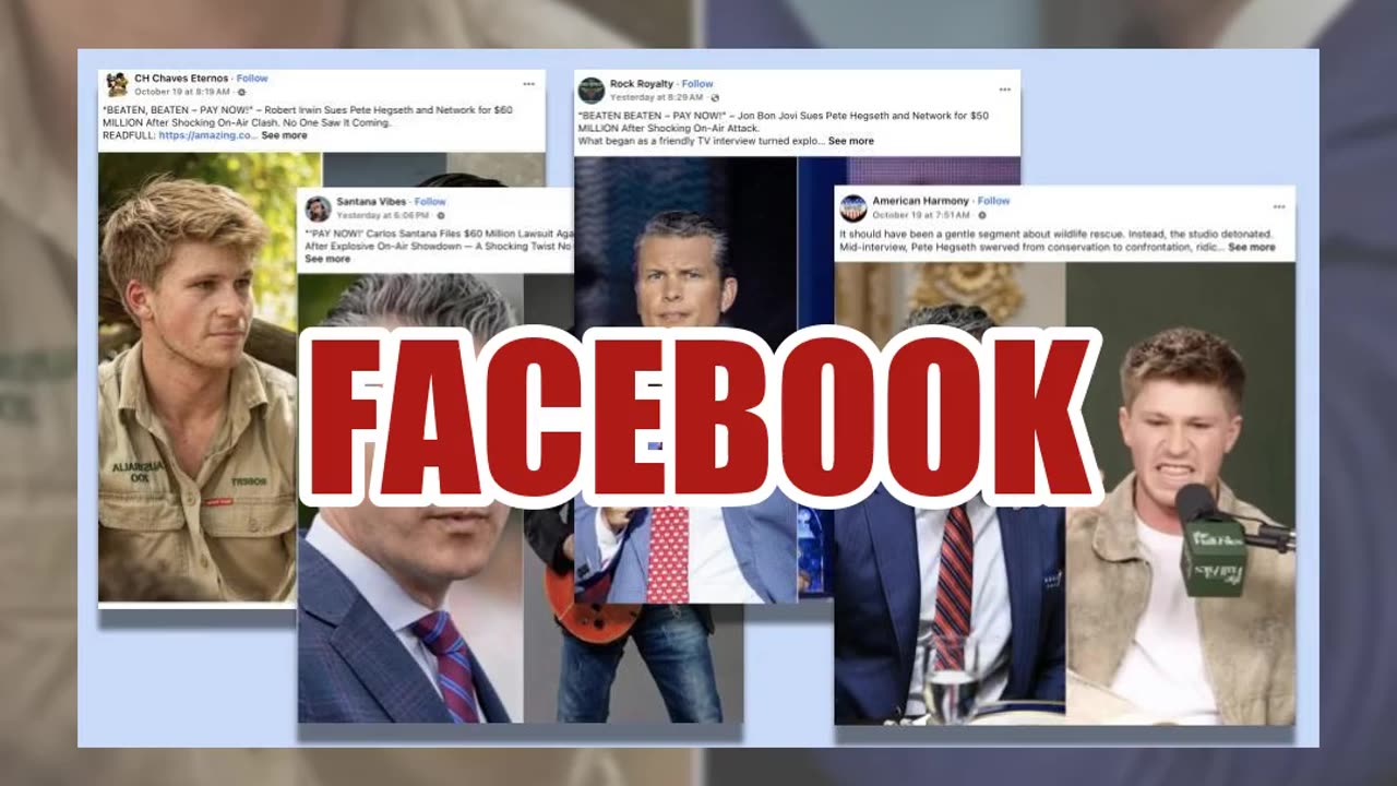 Fact Check: Pete Hegseth NOT Sued For $50 Or $60 Million By Dozens Of Celebrities After On-Air Clash