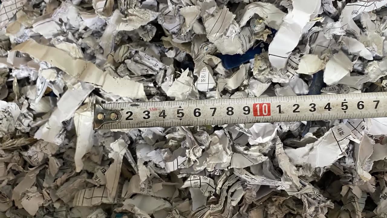WATCH: Double-Shaft Shredder SHREDS A4 Paper with Incredible Efficiency!