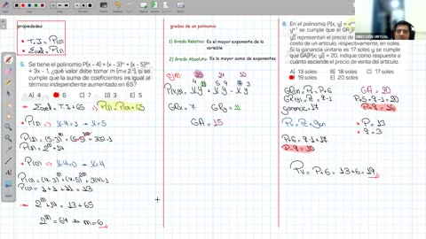 AULA 20 REGULAR 2025 - 1 | Introductorio II | Álgebra