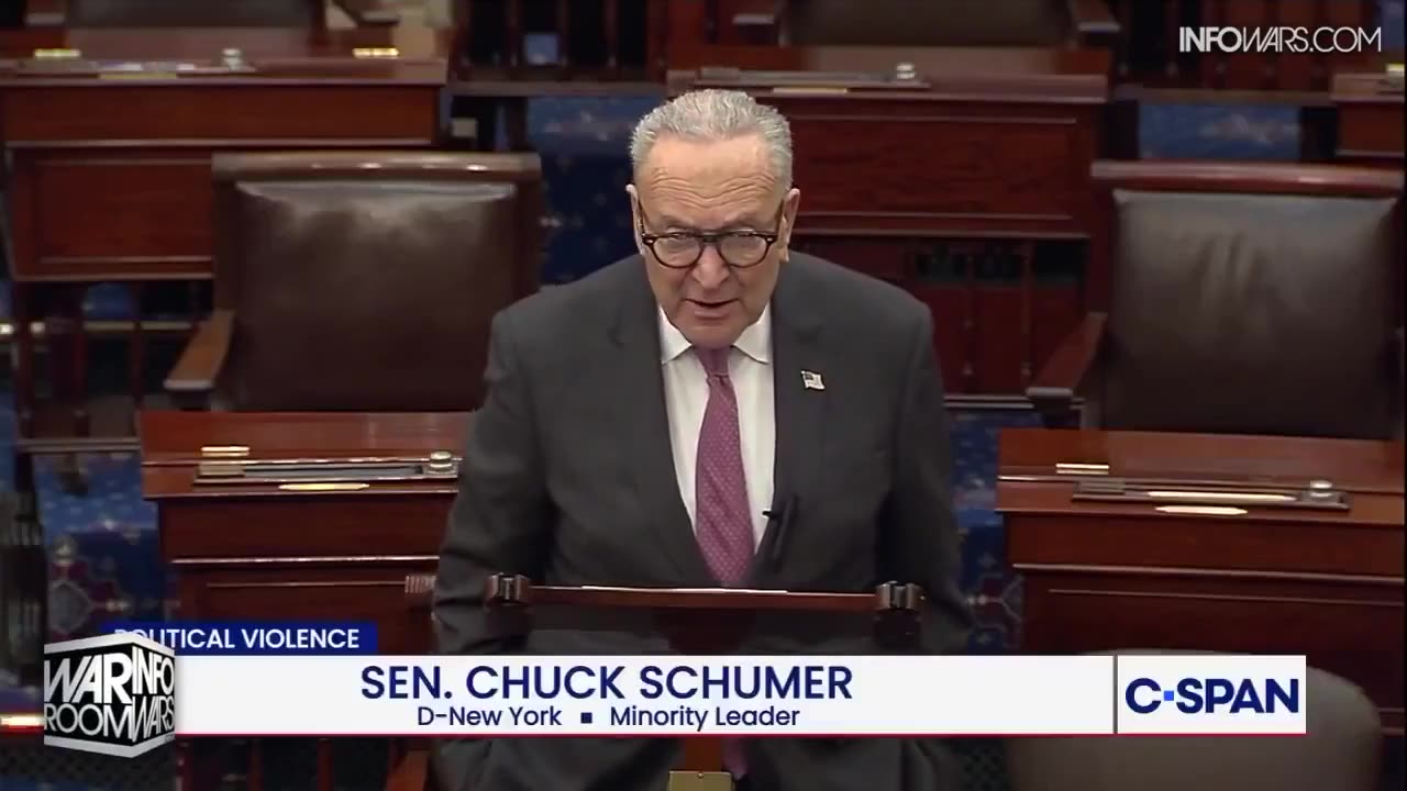 WATCH: Senator Chuck Schumer Says "No President Has Ever Stooped So Low"