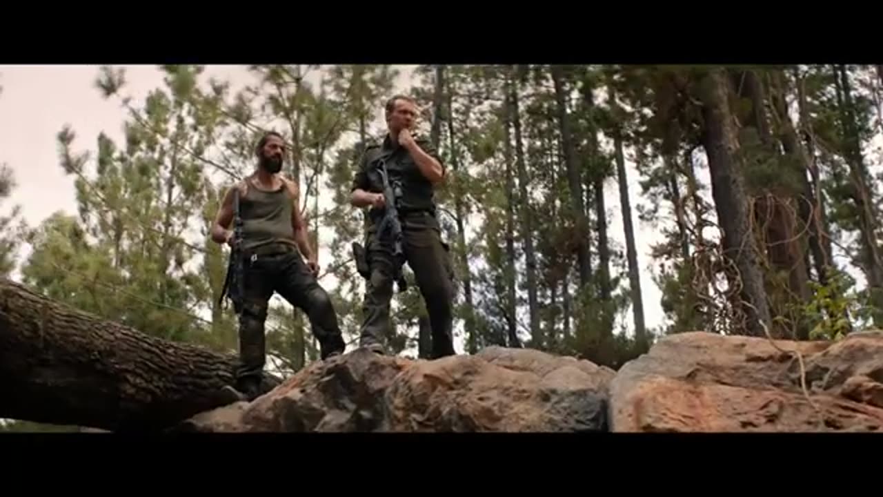 Tomb Raider -action movie scene